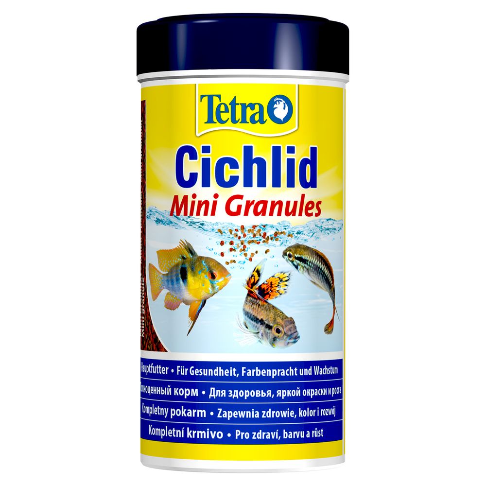 Tetra Cichlid Mini Granules корм для небольших цихлид в гранулах 250 мл Tetra Cichlid Mini Granules корм для небольших цихлид в гранулах 250 мл
