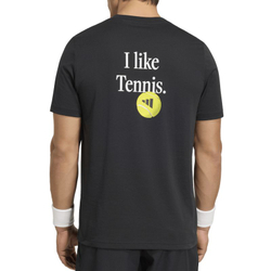 Мужская теннисная футболка Adidas Tennis Category Graphic - black/white