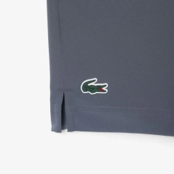 Мужские теннисные шорты Lacoste Ultra Dry Reflective Tennis - grey