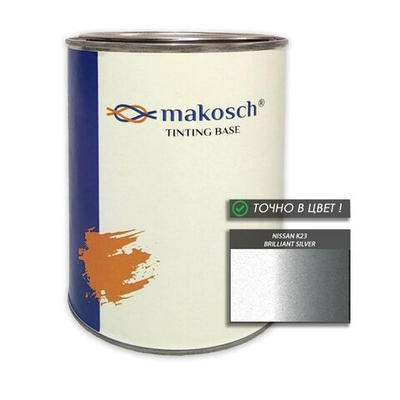 Автоэмаль makosch/NISSAN K23, Базовая эмаль, серый, перламутр, 800мл.