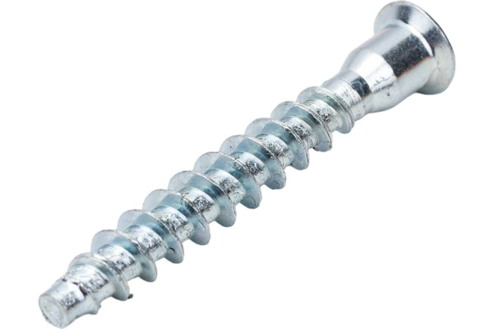 СТЯЖКА ШУРУПНАЯ СТРОЙБАТ 7,0X50 PZ (БЕЛЫЙ ЦИНК 50 ШТ)