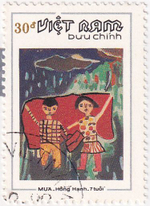 9 почтовых марок, Вьетнам, 1970-1980-е годы, Природа, культура