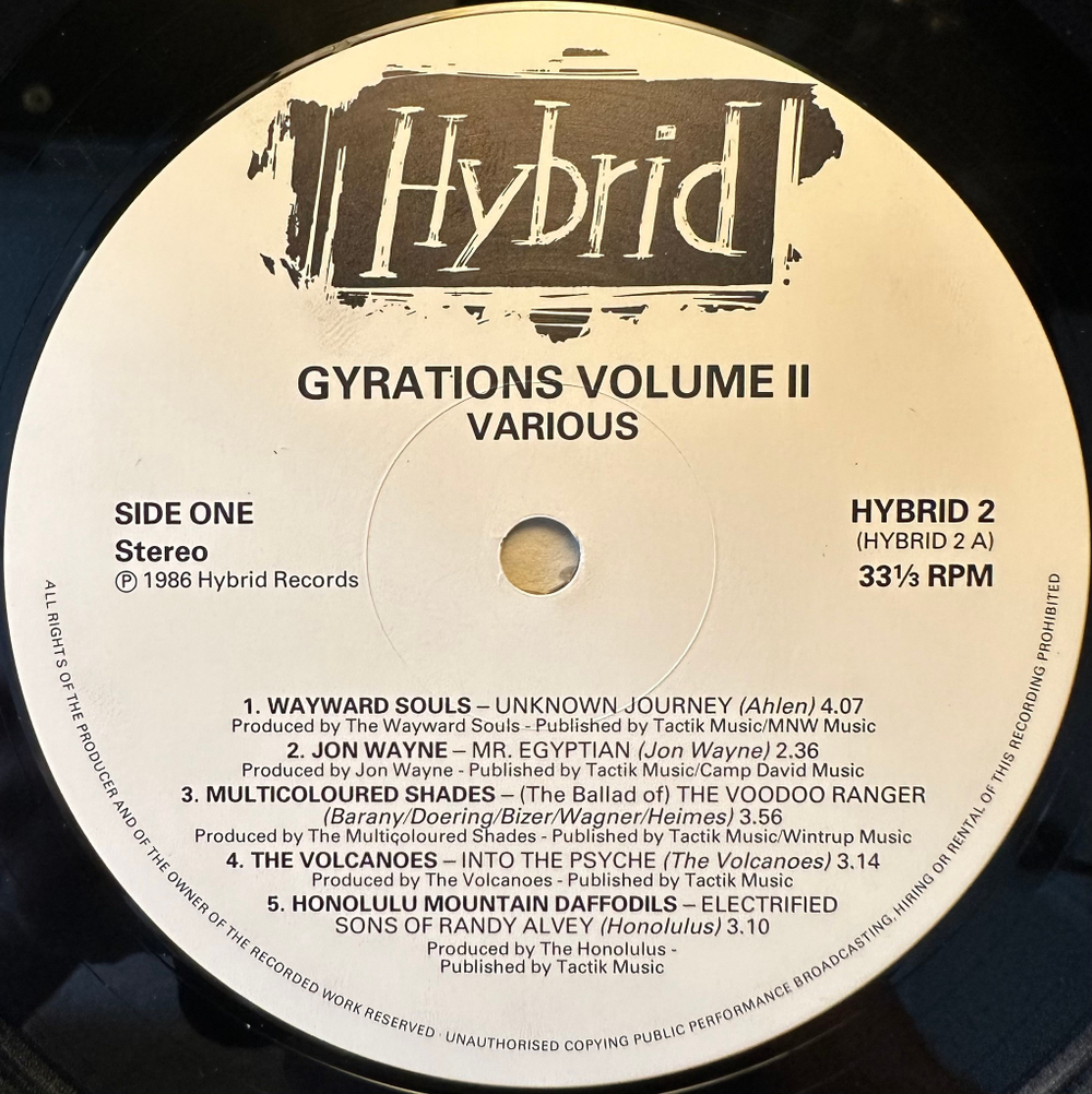 Сборник Hybrid Volume II (Англия 1986г.)