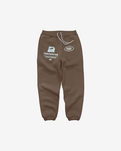 Спортивные штаны Dissident Sportive Goods коричневые