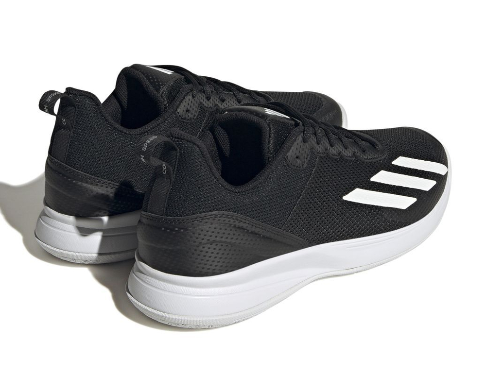 Мужские кроссовки теннисные Adidas Courtflash Speed - core black/cloud white/matte silver