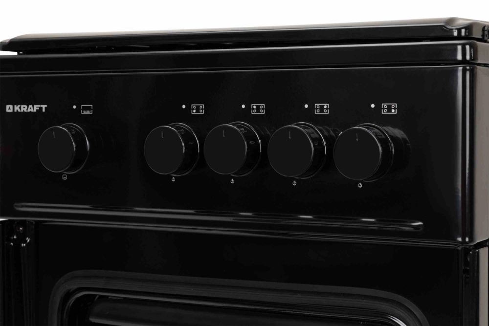 Плита газовая KRAFT KF-FSK5301GBL