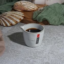 Соусник молочник 118 мл d 7,5 см h5 см круглый керамика Gray Frutti di Mare P.L. [6]