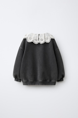 ZARA ТОЛСТОВКА THE NIGHTMARE BEFORE CHRISTMAS © DISNEY, АНТРАЦИТОВО-СЕРЫЙ