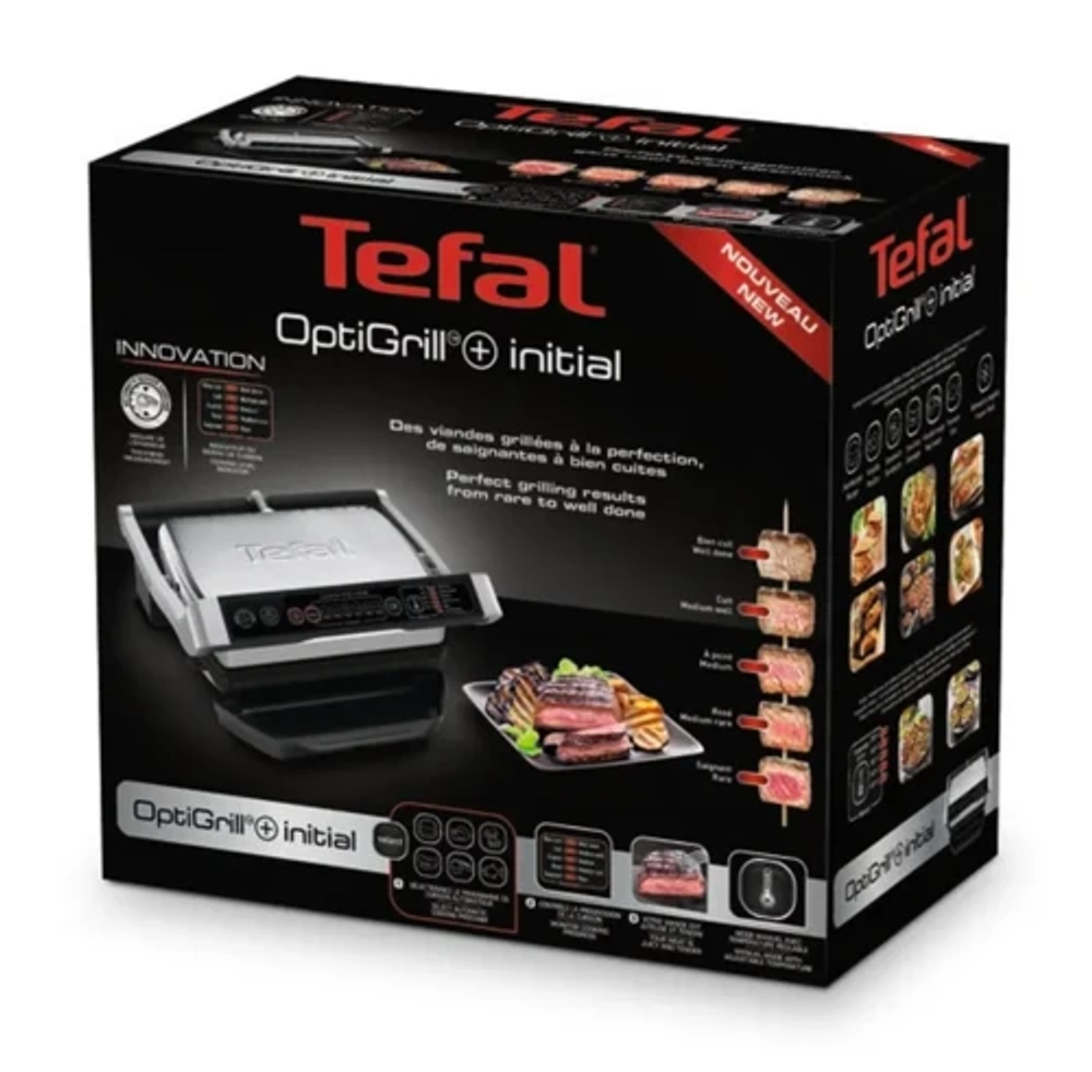 Гриль Tefal Optigrill+ Initial GC706D34