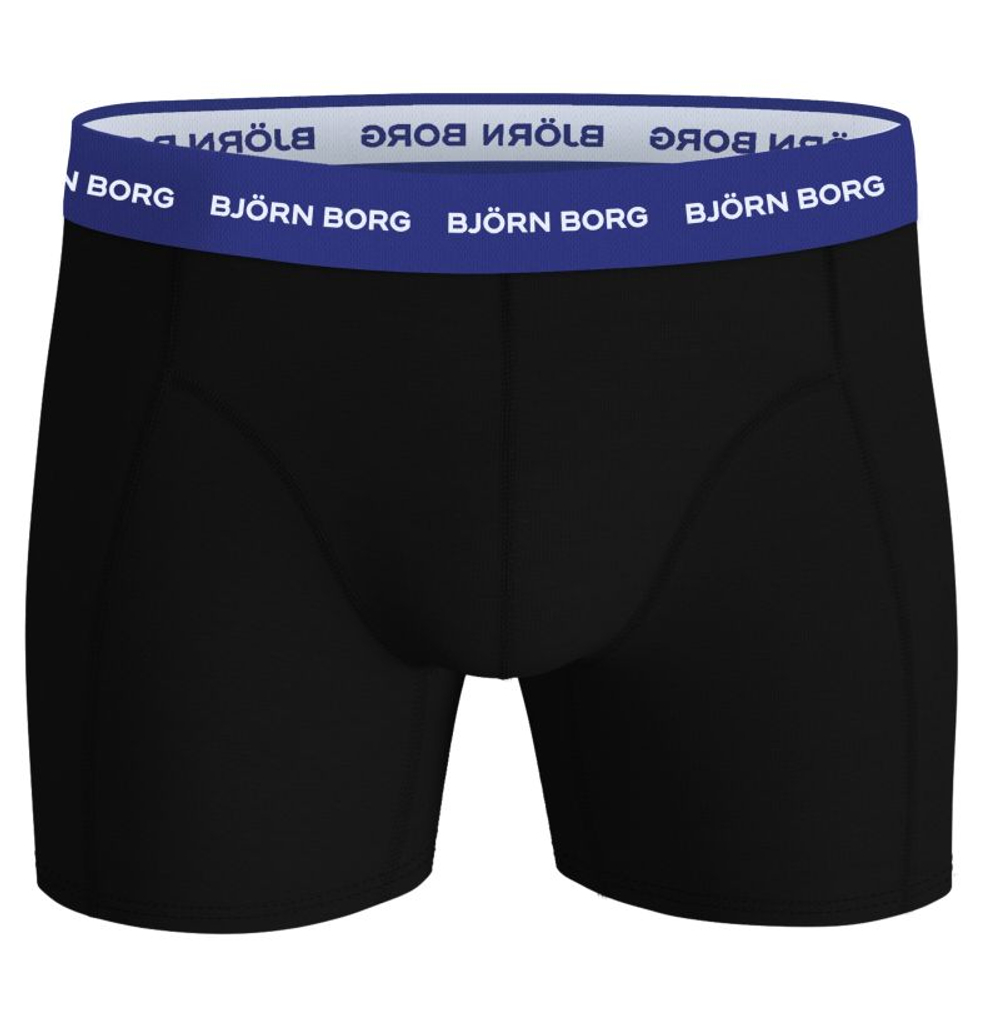 Мужские спортивные боксеры Bj_rn Borg Cotton Stretch 3P - blue/print/black