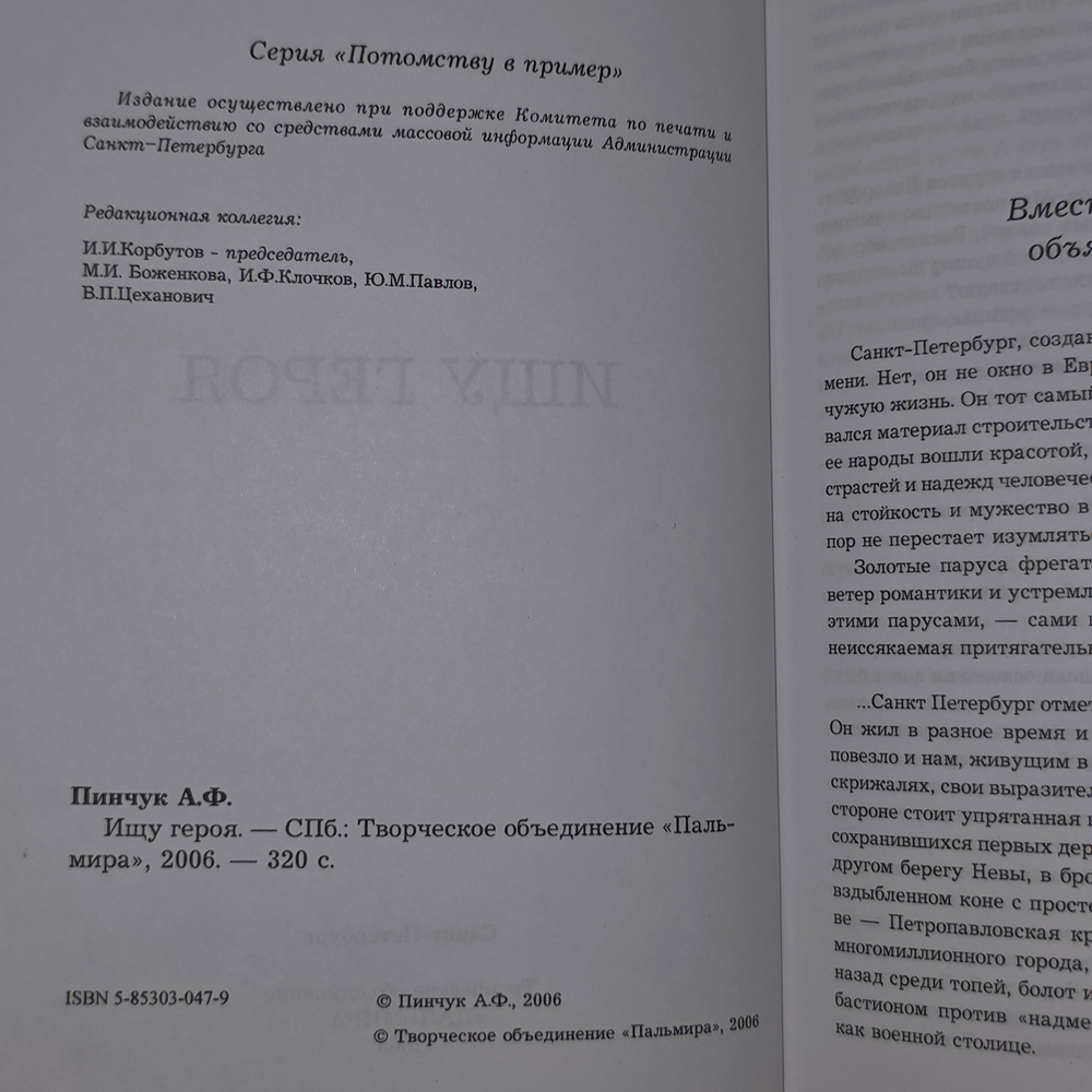Книга "Ищу героя"