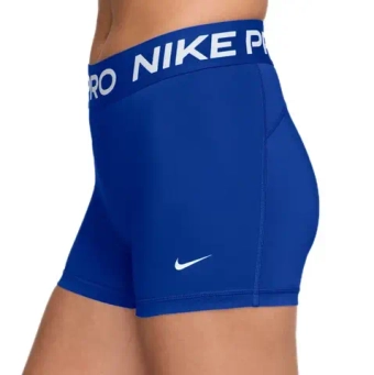Женские Шорты теннисные Nike Pro Dri-Fit 365 Mid-Rise 3in - old royal/white