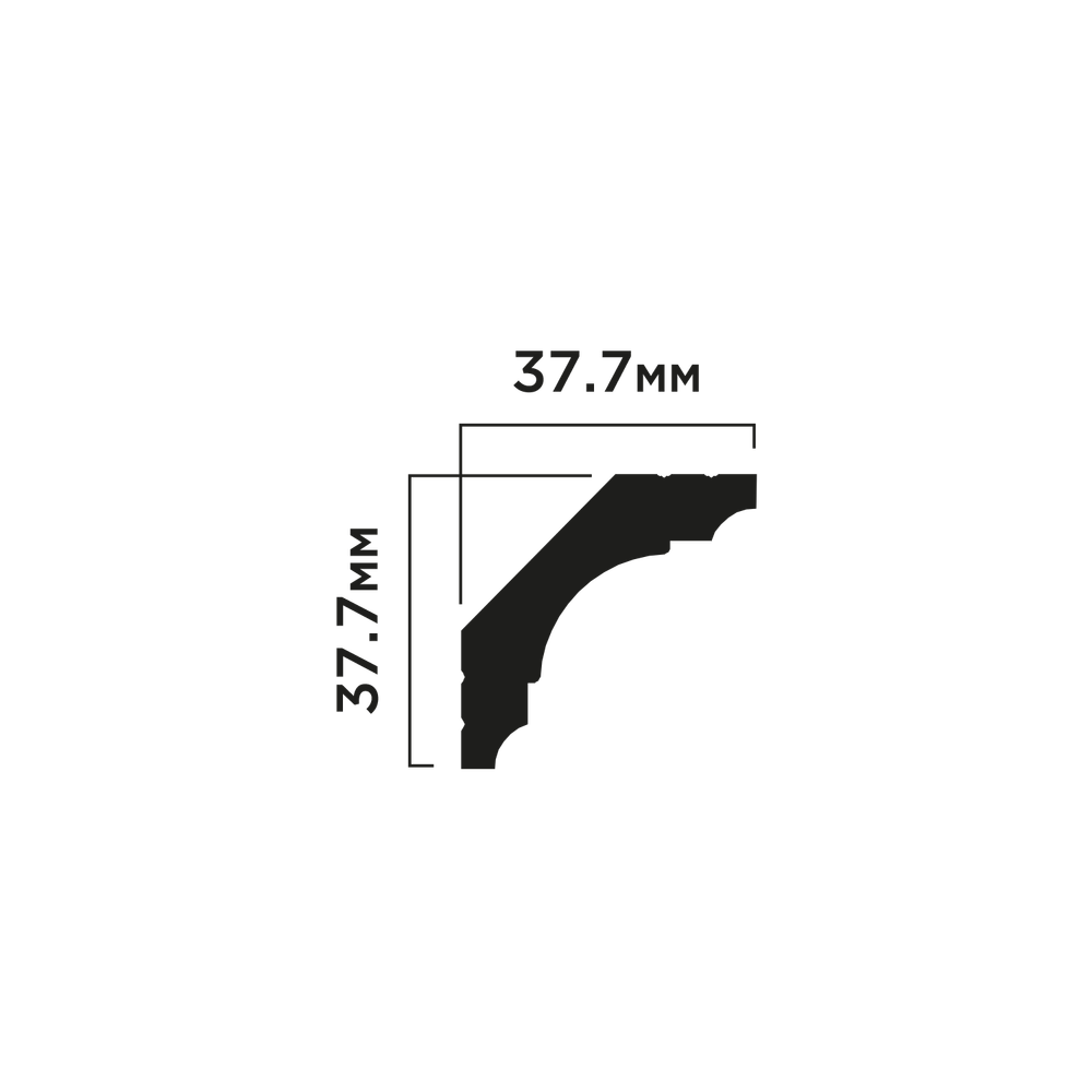 Карниз потолочный A53