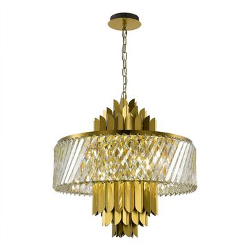 Люстра подвесная 9*E14 SL1635.303.09 латунь Nari ST-Luce