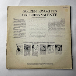 Винтажная виниловая пластинка LP Caterina Valente, Golden Favorites (США 1964)