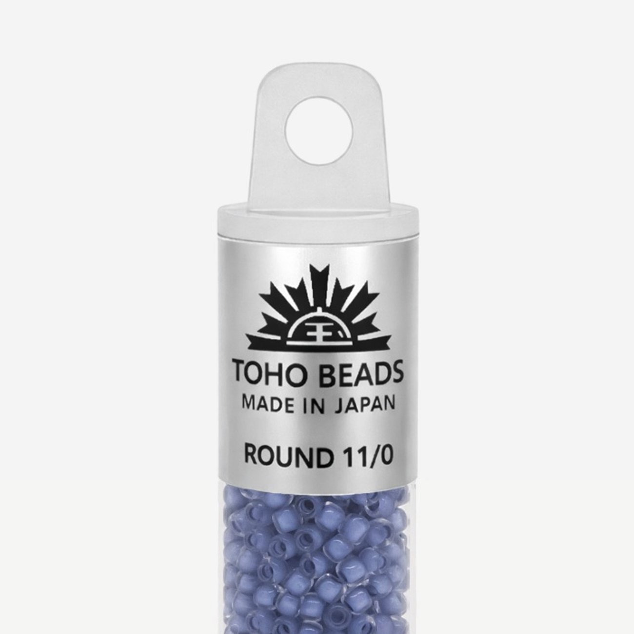Японский бисер TOHO Round 11/0 (№977), окрашенный изнутри прозрачный