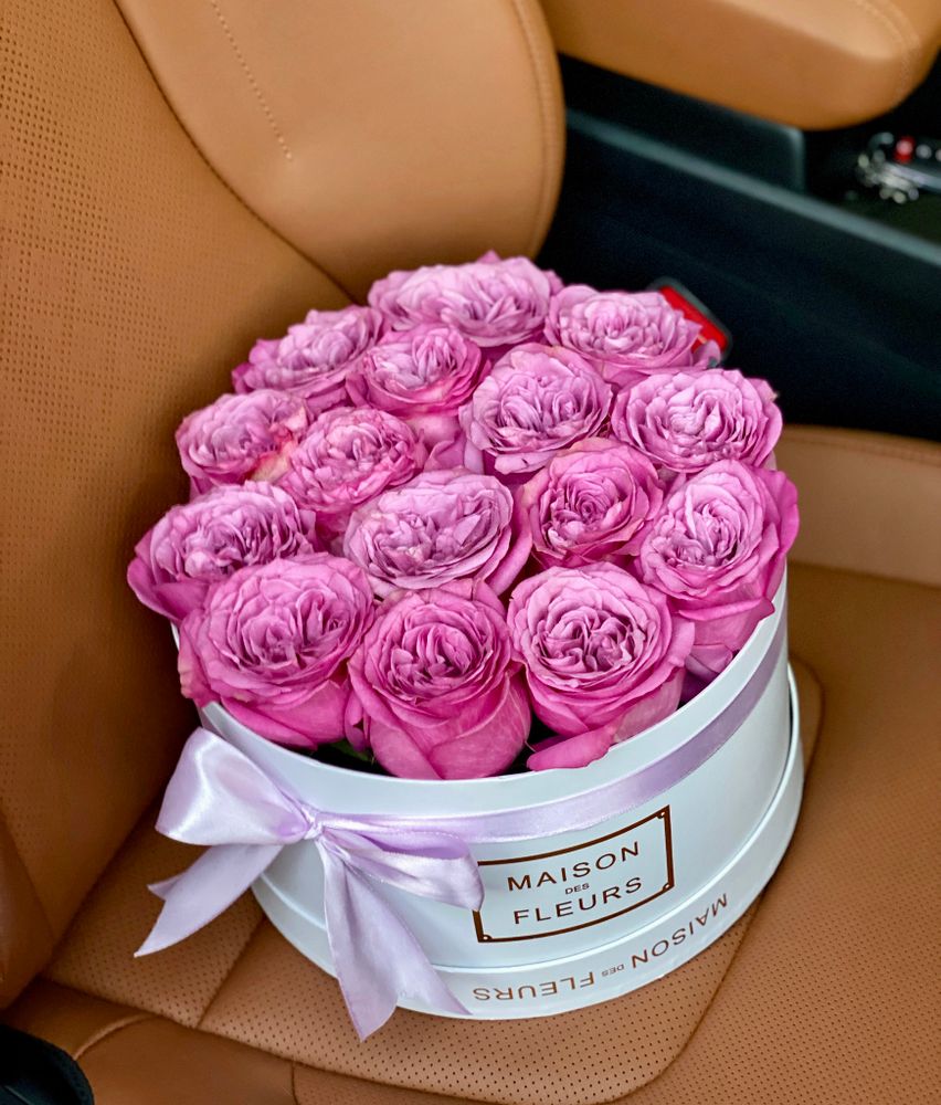 Композиция "Pink peony roses"