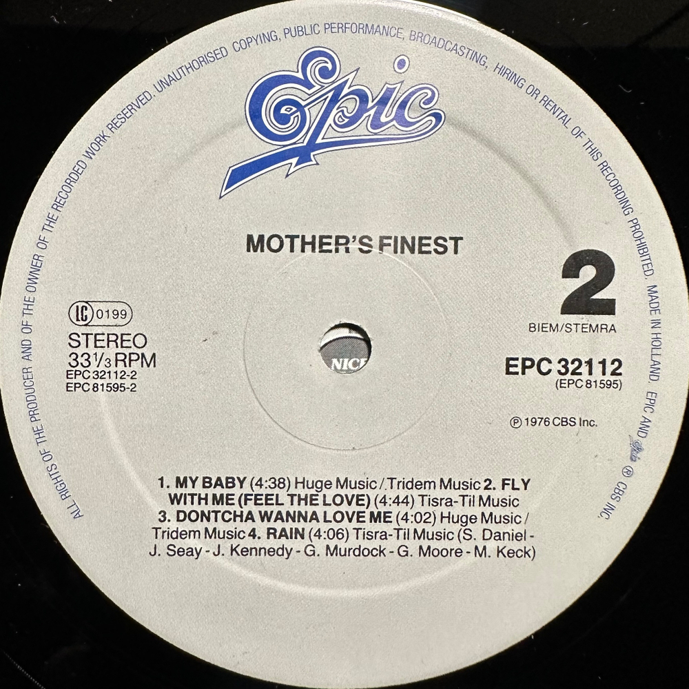 Mother's Finest - Mother's Finest (Голландия)