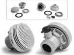 Комплект фитингов для бассейна Intex (форсунка + слив), серебристый
