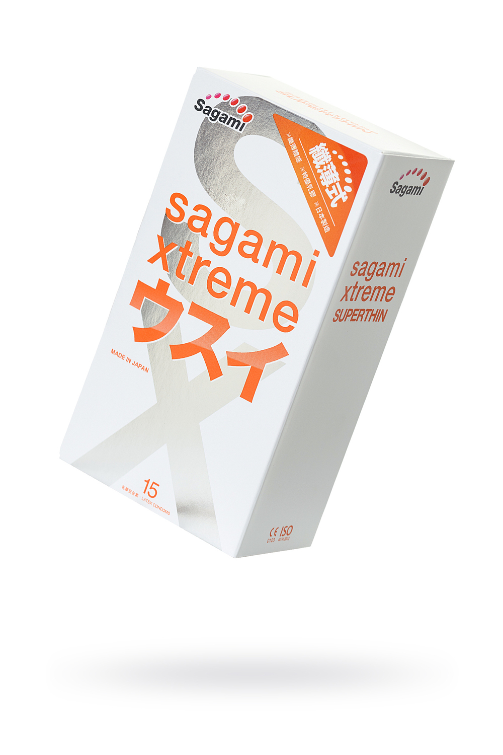 Ультратонкие презервативы Sagami Xtreme, 15 шт