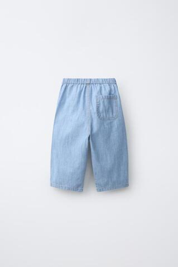 ZARA ДЖИНСЫ, ВЫЦВЕТШИЙ СИНИЙ