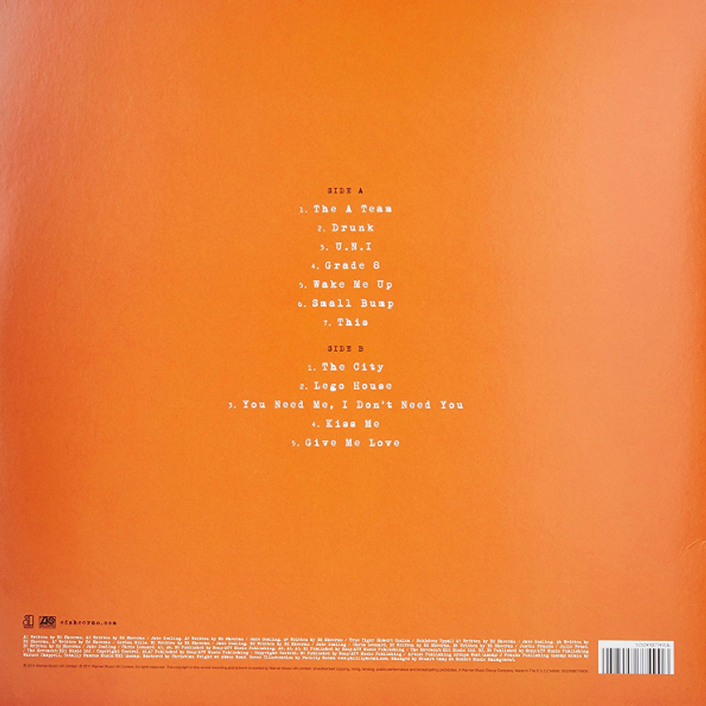Ed Sheeran / + (Coloured Vinyl)(LP)