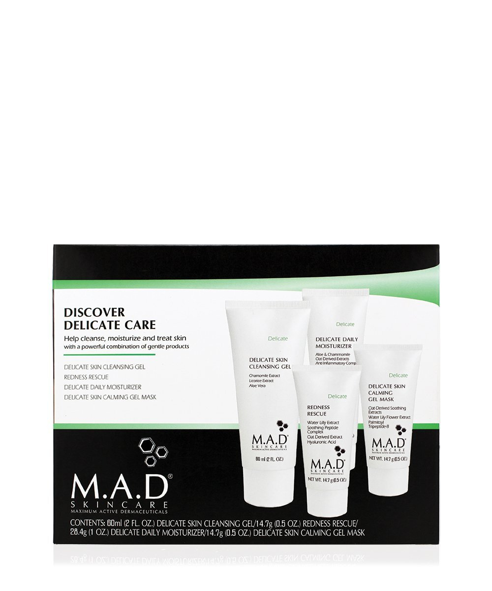Delicate Discovery Kit — Дорожный набор препаратов для чувствительной кожи.