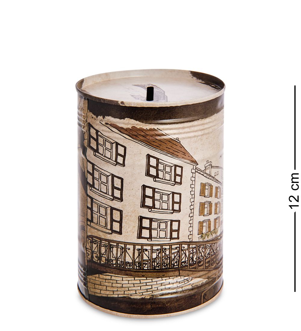 BX-202/2 Металлическая копилка «City background»