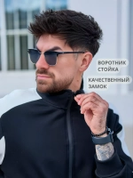 Спортивный костюм на молнии хлопок без начеса