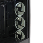 Корпус BaseTech eXtreme GFX-04, Без БП, ATX, чёрный, 4xFRGB FAN, 2xUSB2, 1xUSB3, бок: закалённое стекло (BT-GFX-04-TG-4F-RGB)