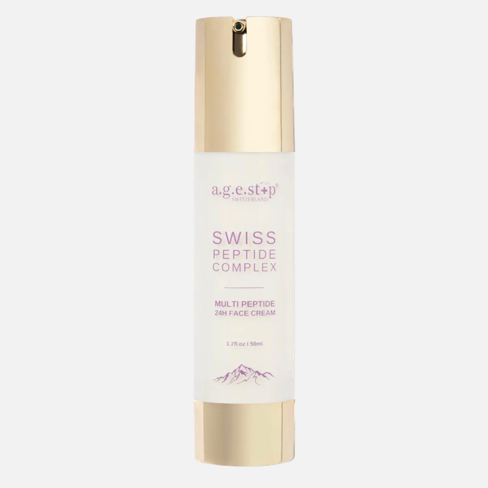 AGESTOP SWITZERLAND Peptide Complex 24H Face Cream Мультиактивный крем с пептидами, 50 мл AGESTOP SWITZERLAND Peptide Complex 24H Face Cream Мультиактивный крем с пептидами, 50 мл