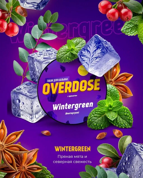 OVERDOSE - Wintergreen (100g)