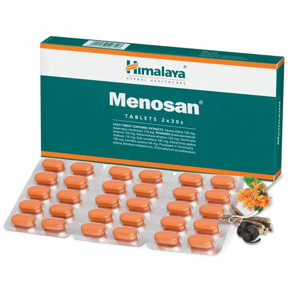 Таблетки Himalaya Herbals Меносан 60 таб
