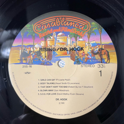 Винтажная виниловая пластинка LP Dr Hook Rising (Япония 1980) (Оби)