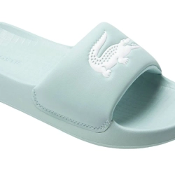 Сланцы Lacoste Serve Slide 1.0 - turquoise/white