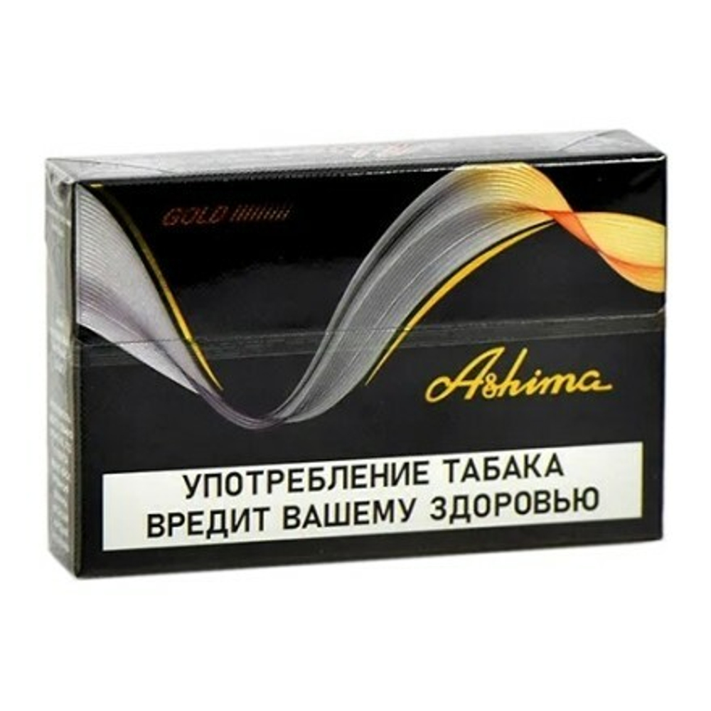 Стики Ashima Black Gold Премиальный табак блок - 10 пачек купить в Москве с доставкой по России