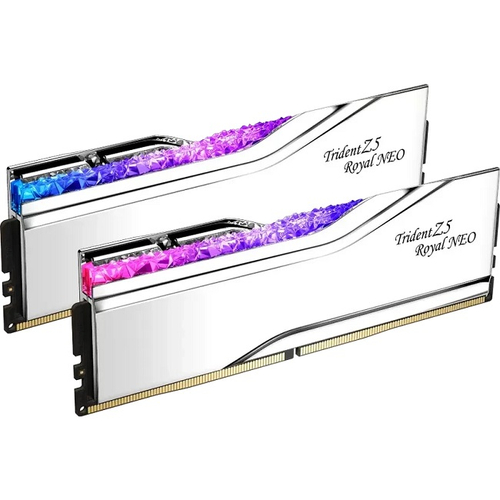 Модуль памяти DIMM DDR5 64Gb, 6000Mhz, 2x32Gb, G.Skill Trident Z5 Royal NEO RGB (F5-6000J2636H32GX2-TR5NS)