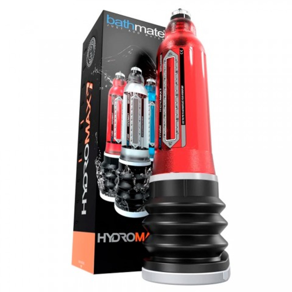 Гидропомпа BATHMATE - Hydromax-7, красный