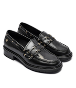 Кожаные лоферы Tommy Hilfiger - черный(FW0FW08148)