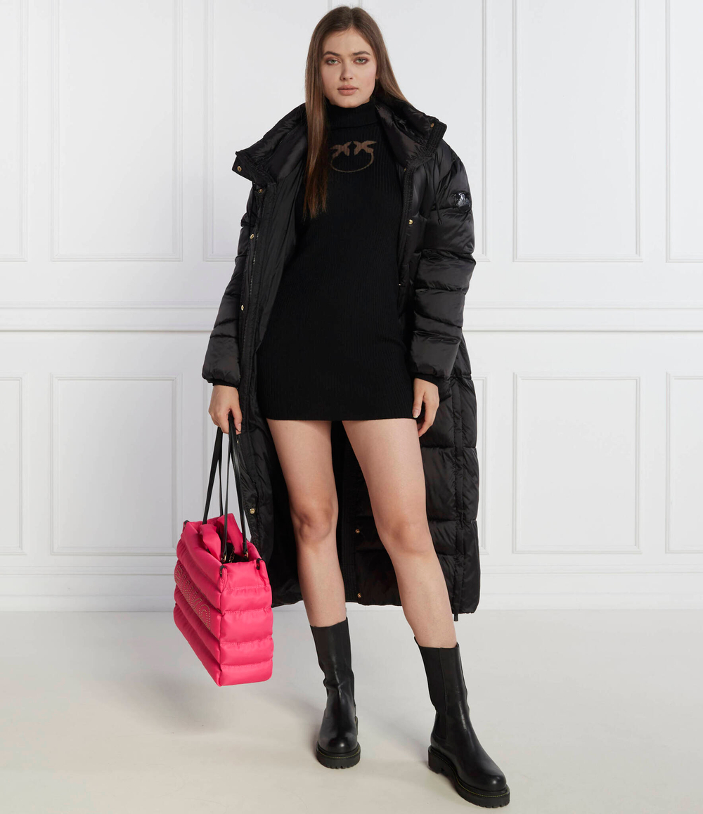 Хлопковое платье Pinko - черный(102020 A18M)