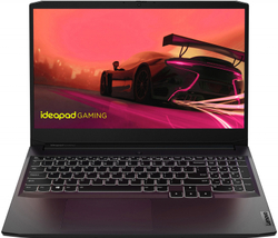 Ноутбук Lenovo IdeaPad Gaming 3 15IHU6 82K10011RK Intel Core i5 11300H, 3.1 GHz - 4.4 GHz, 8192 Mb, 15.6" Full HD 1920x1080, 512 Gb SSD, DVD нет, nVidia GeForce RTX 3050 4096 Mb, No OS, черный