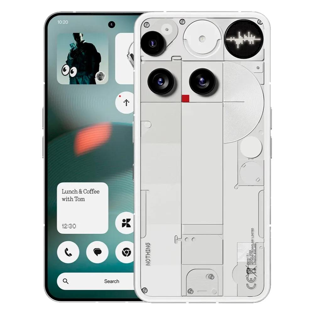 Смартфон Nothing Phone (3) 12/256GB, White (Белый)