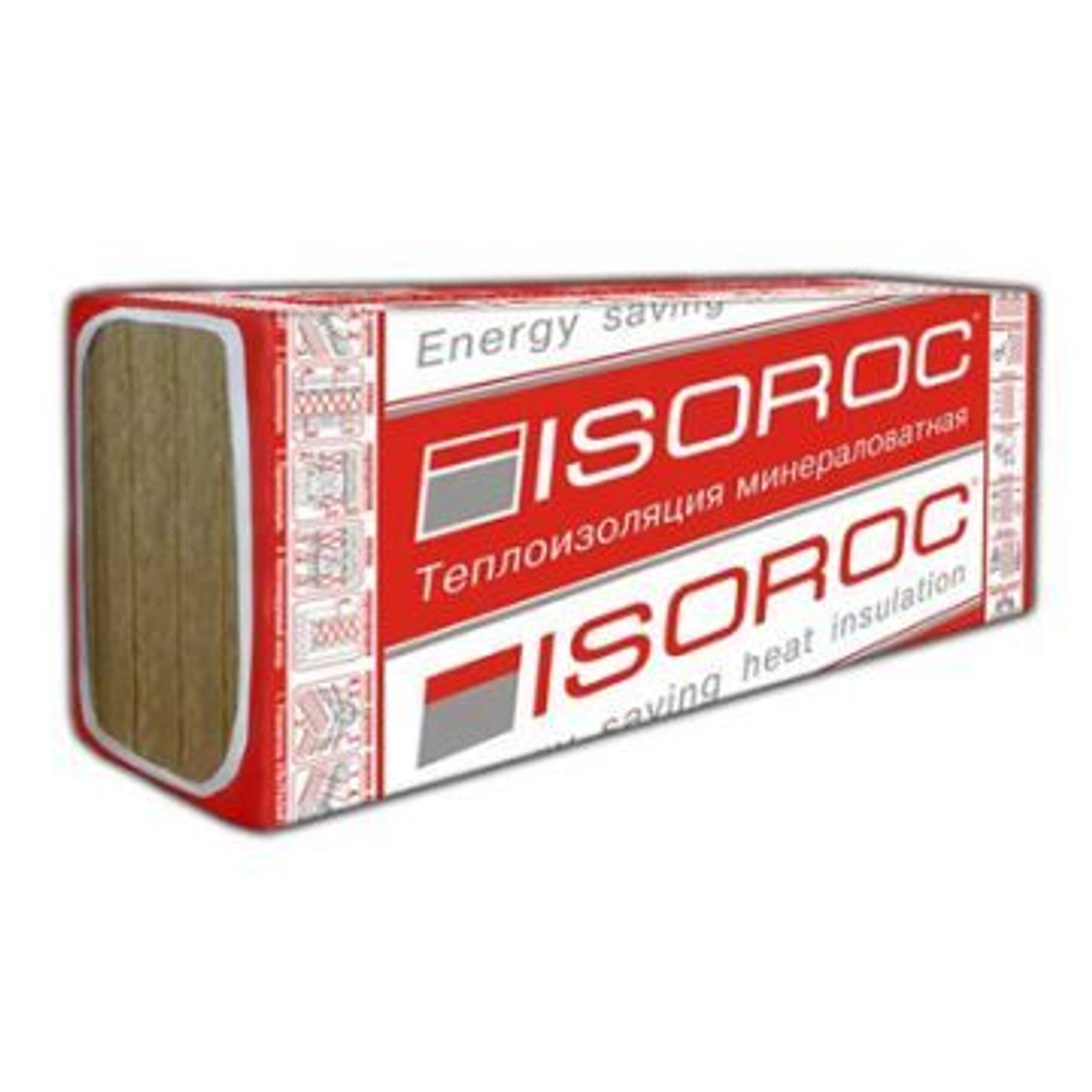 Базальтовая вата Isoroc Изолайт 1000х500х50 мм 8 шт (50 кг/м3; 0,2 м3; 4 м2)