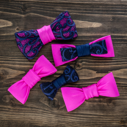 бант в прическу
