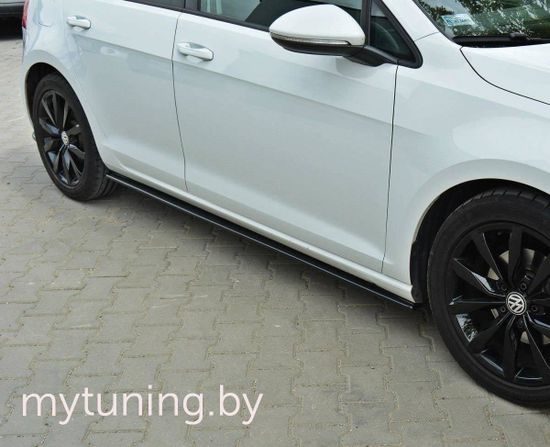 Сплиттеры накладок на пороги для VOLKSWAGEN Golf VII (12-16)