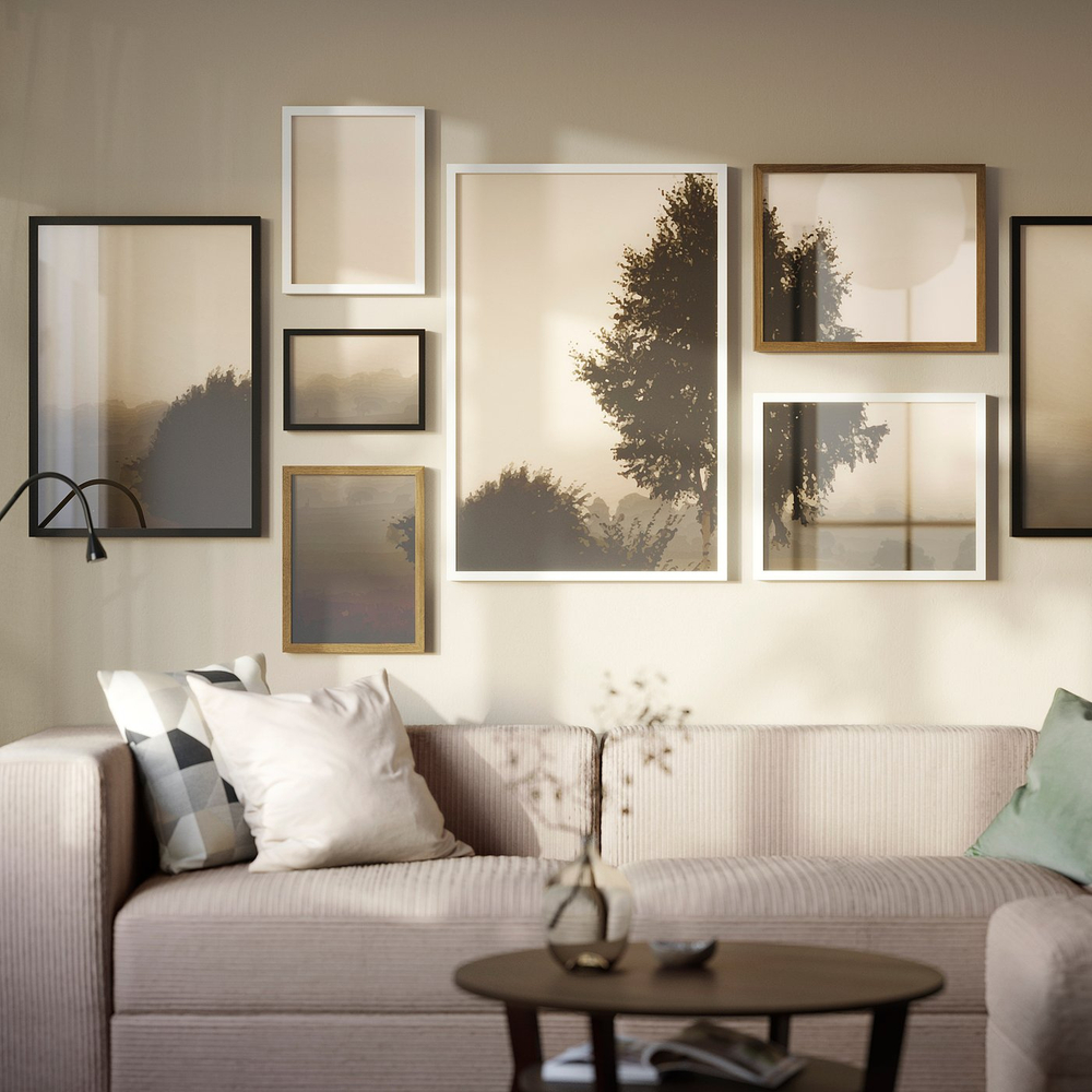 IKEA RÖDALM  (ИКЕА РЁДАЛМ)  -  Рамка - орех 40x50 см