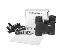 Бинокль Sturman 10x25 WP в комплекте с ремнем и чехлом