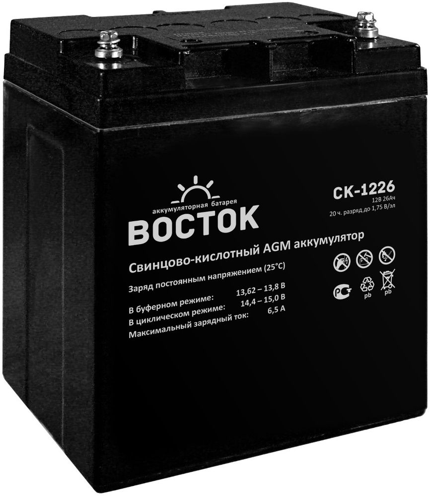 ВОСТОК СК 1226 аккумулятор ВОСТОК СК 1226 аккумулятор