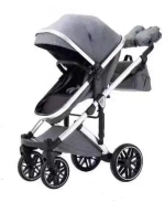 Детская коляска Luxmom F2A 2в1 (серый)