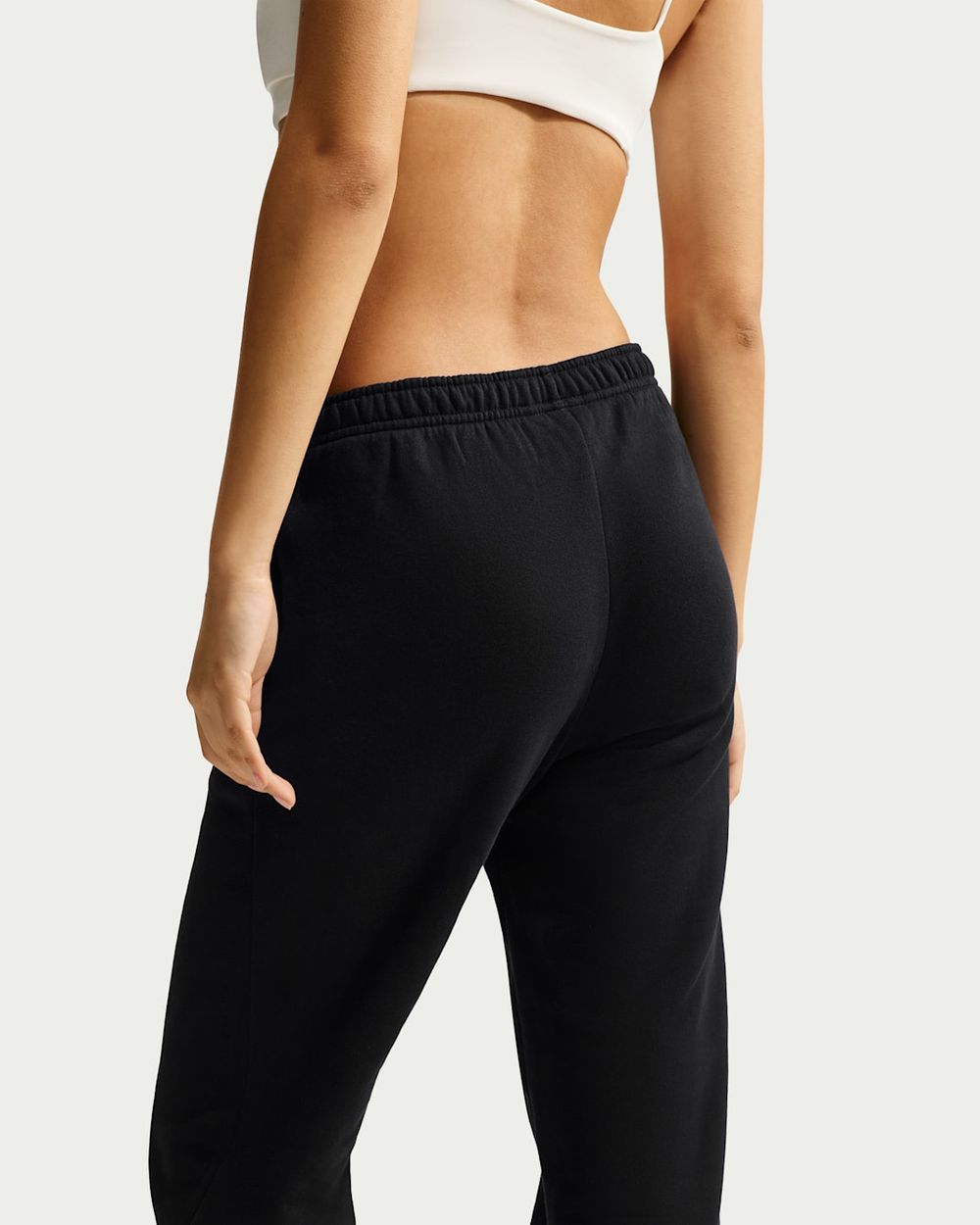 Брюки спортивные женские NIKE W NK STDO FLC MW MR STD OH PNT